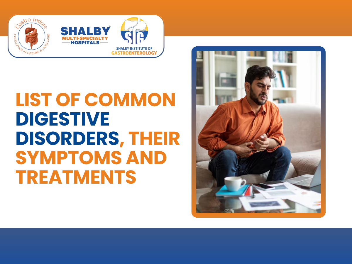 List of common digestive disorders, their symptoms, and treatment options for stomach, liver, and intestinal diseases.
